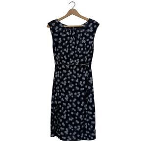 A Pea in the Pod Maternity Dress Black White Print Size M